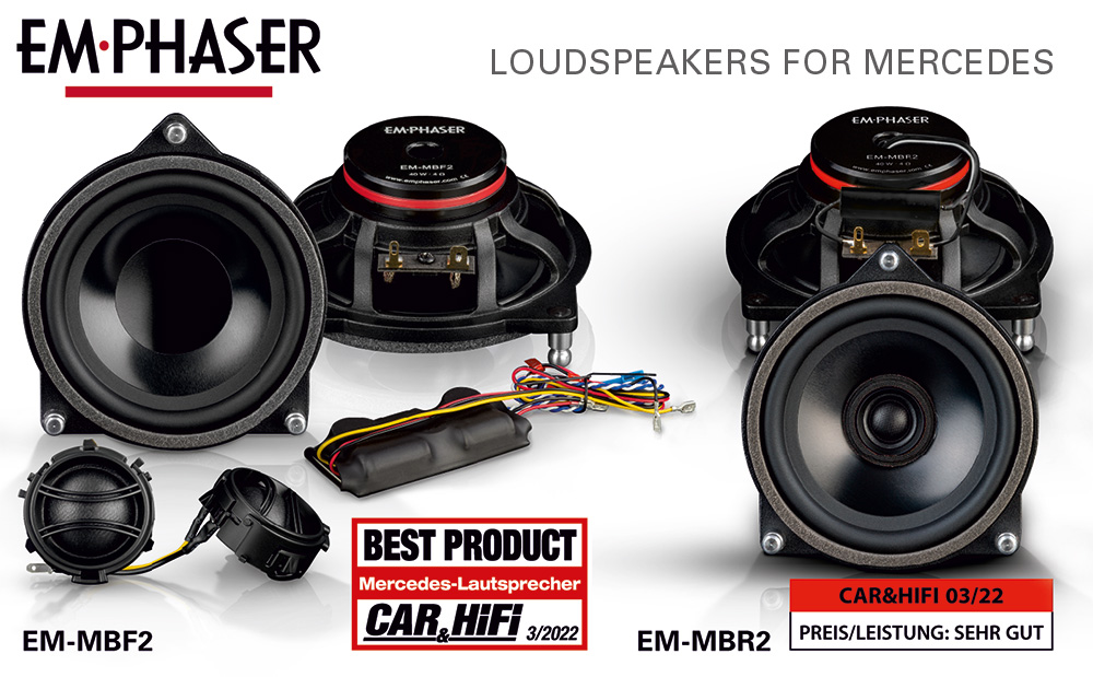 Successful Sound Upgrade: EMPHASER’s Mercedes Speakers Tested