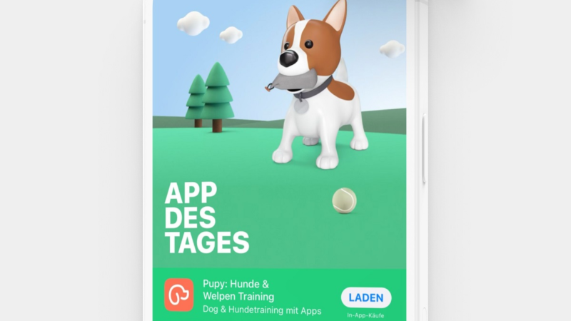Pupy wird Apple”s “App of the day”