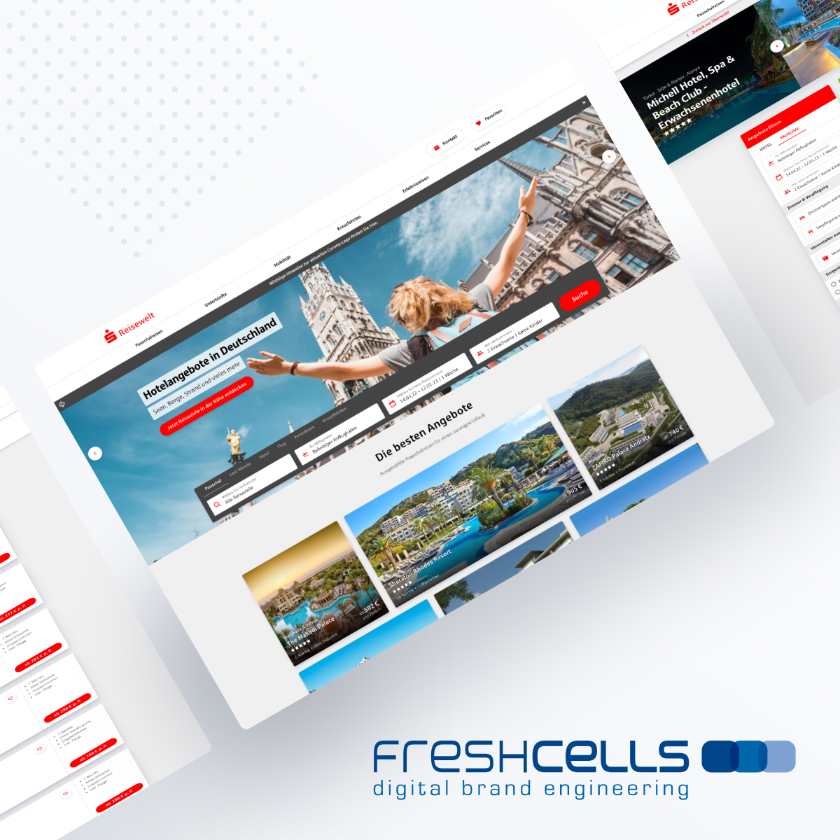 freshcells relaunched die Reise-Vertriebsplattform von S-Markt & Mehrwert