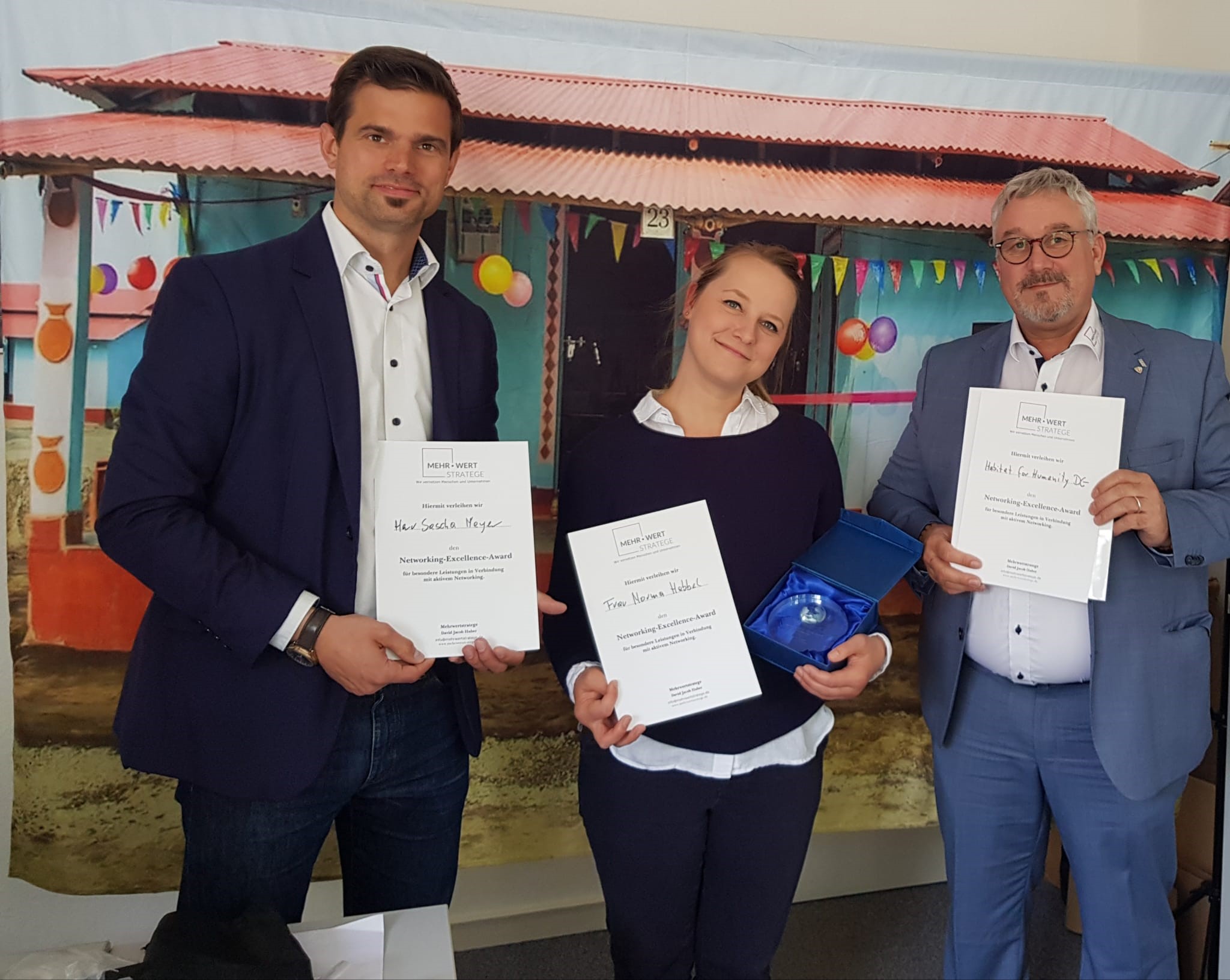 Habitat for Humanity DE freut sich über besonderen Award