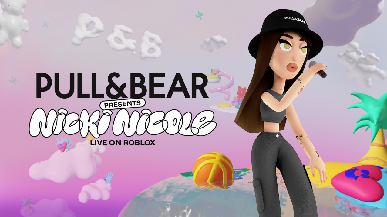 Erstes Roblox-Metaverse-Konzert heute am 8. Juni: Modemarke Pull&Bear bringt Nicki Nicole auf die digitale Bühne