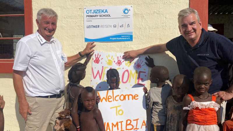 Die 600. Fly & Help-Schule ist eine „Leitner Schule“