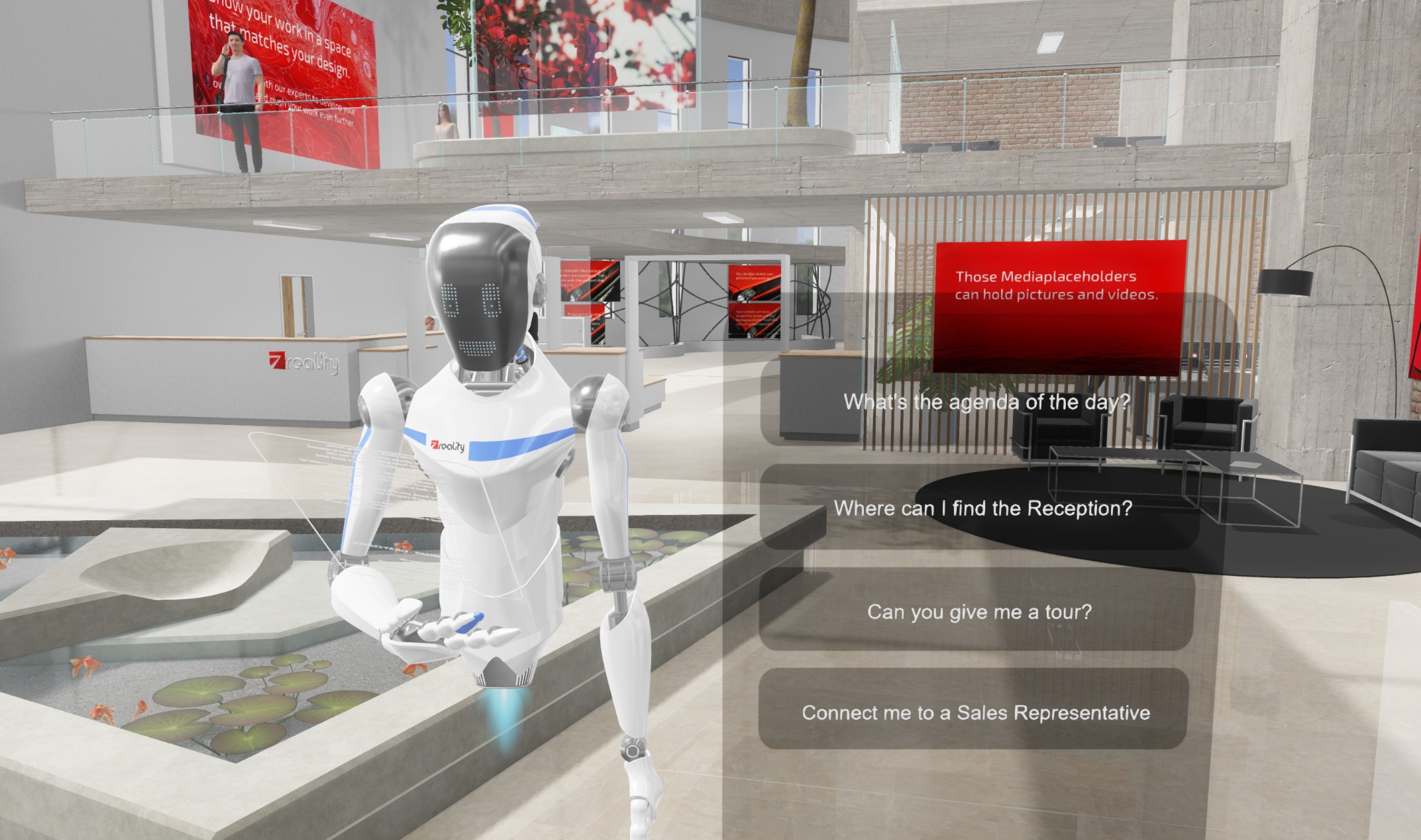 Virtuelle Showrooms und Events