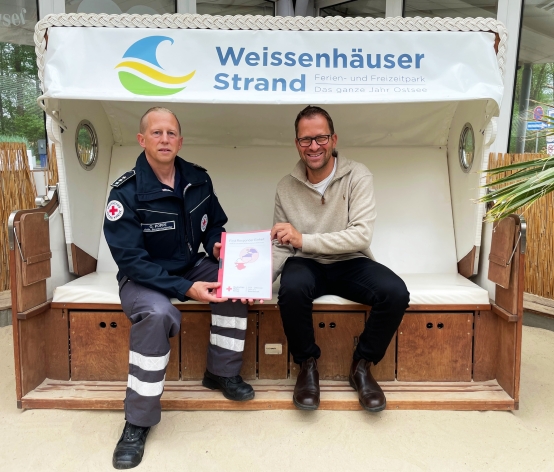 Weissenhäuser Strand unterstützt Projekt „First Responder Einheit“ des Deutschen Roten Kreuzes