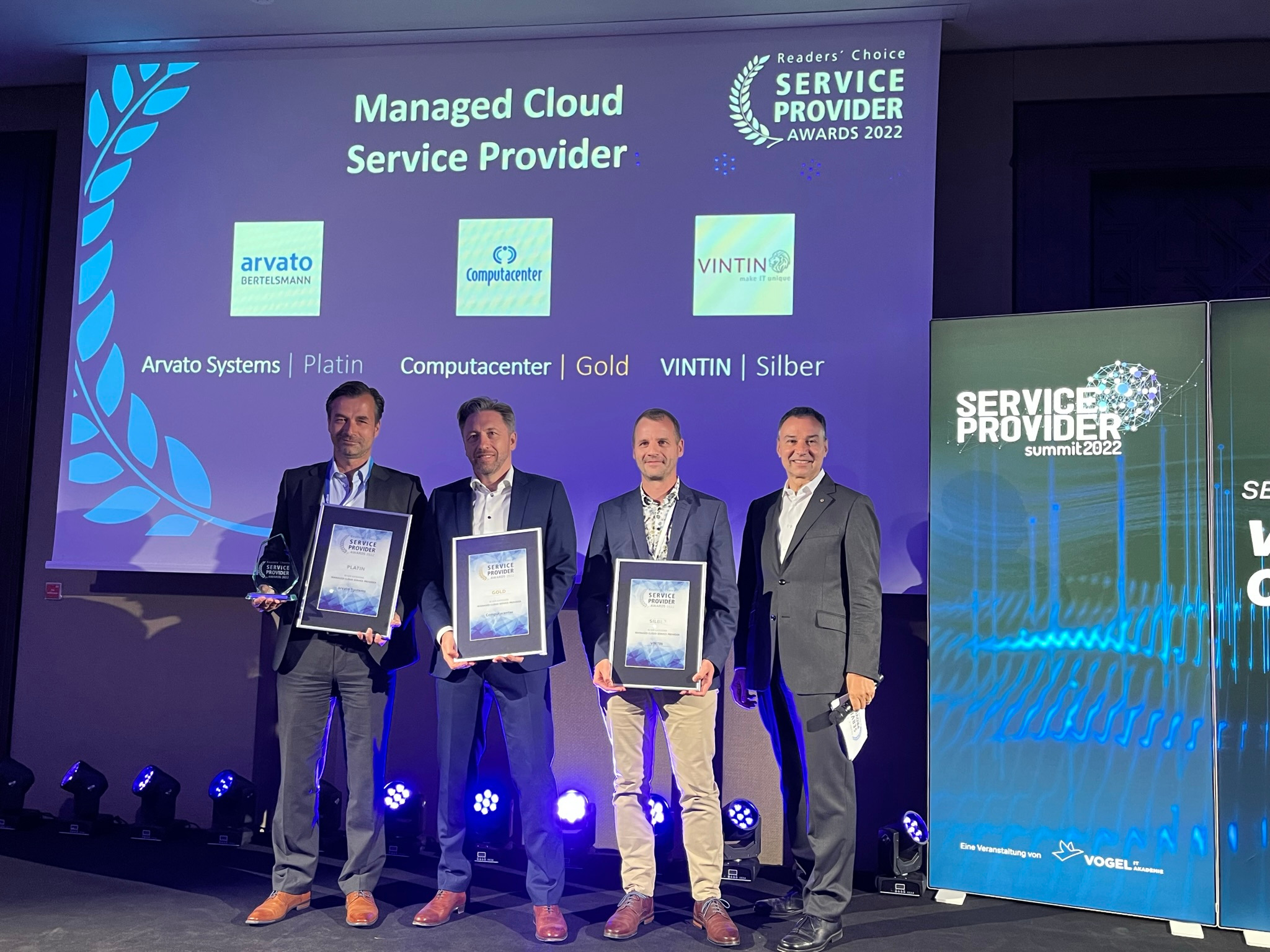 VINTIN GmbH erhält den „Managed Cloud Service Provider“-Award in Silber