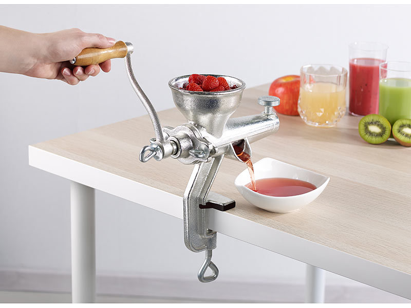 Rosenstein & Söhne Profi Saft- & Beerenpresse