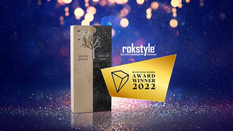 Rokstyle gewinnt Business Hero Award 2022