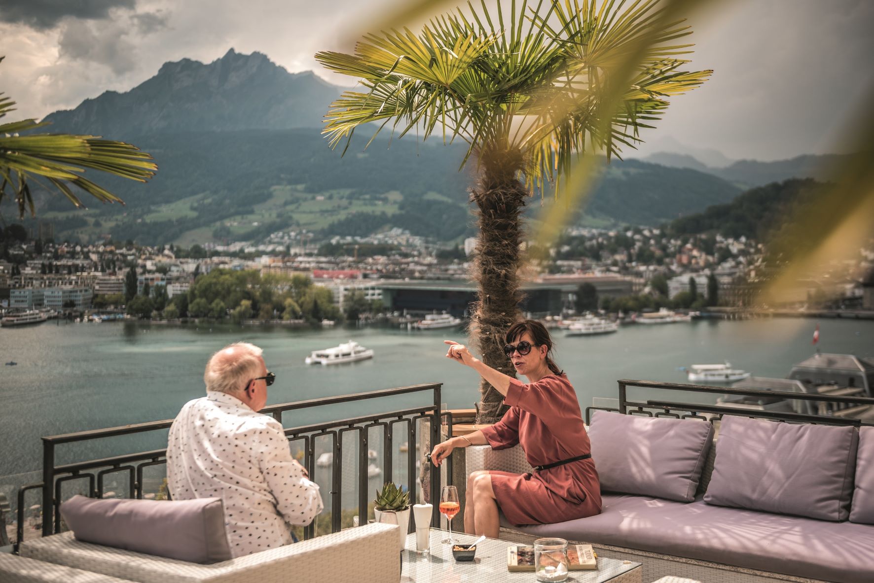 Aperitif with a view