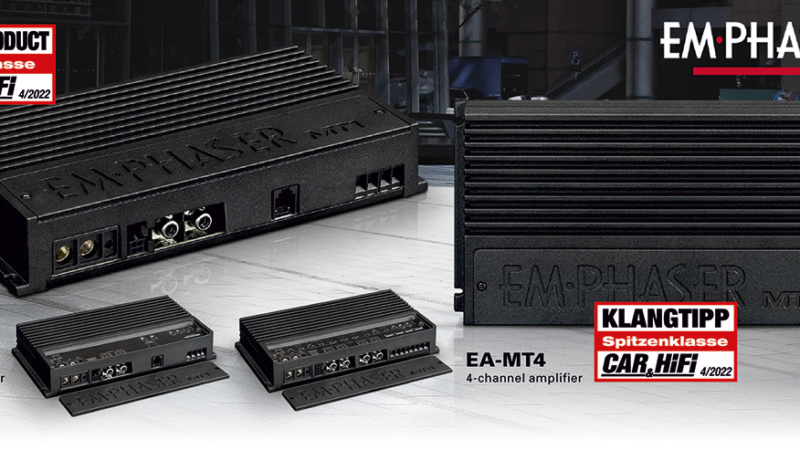Top Scores: EMPHASER’s Mini Power Amps EA-MT1 and EA-MT4 on Test