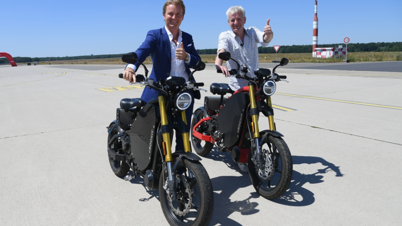Fahrrad, eBike oder Motorrad? Nico Rosberg testet eROCKIT