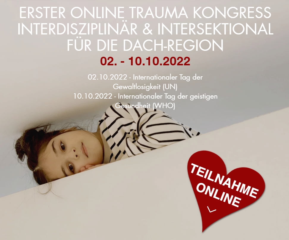 1. Interdisziplinärer Trauma-Kongress 2. – 10. Oktober 2022 – Gabriella Rist informiert