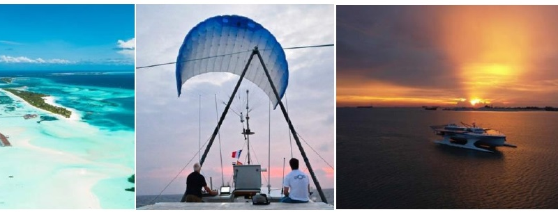 LUX* South Ari Atoll heißt das weltweit erste Solarschiff willkommen
