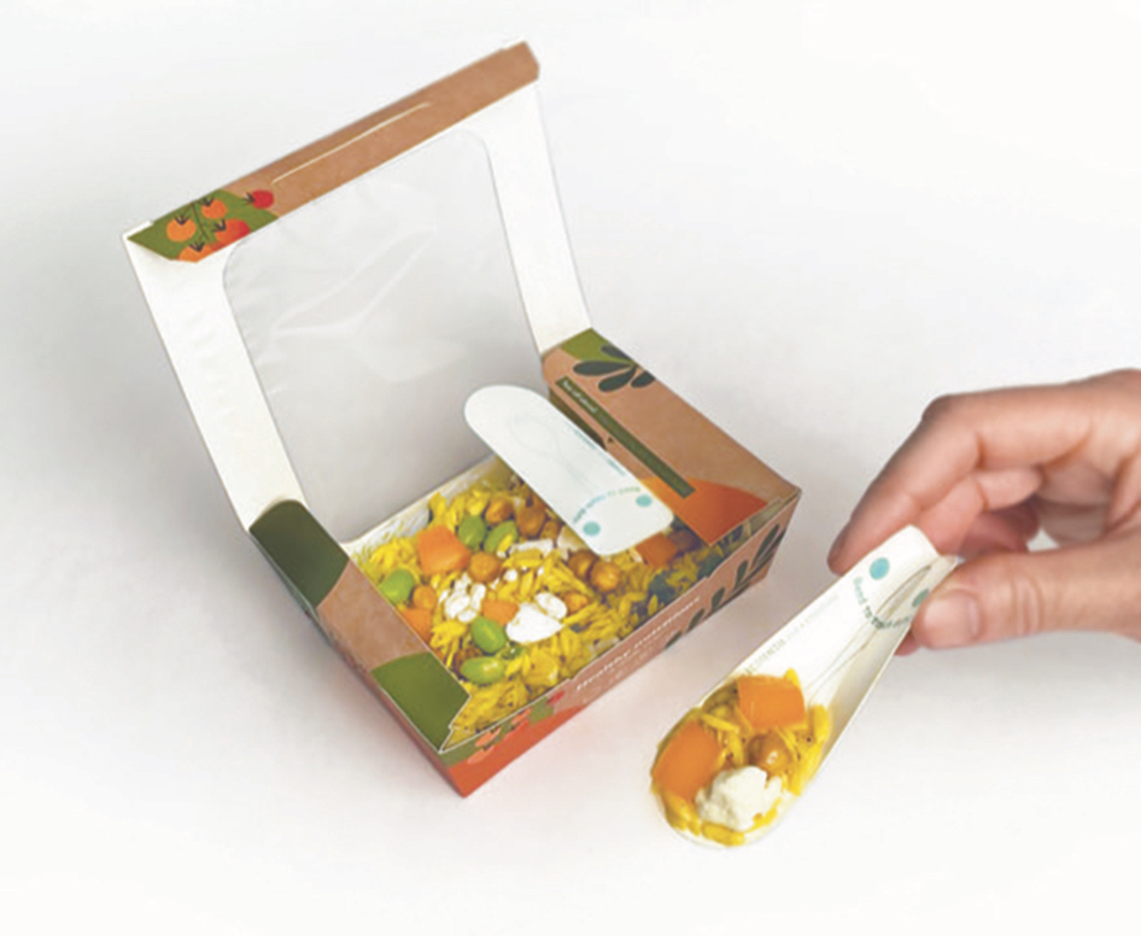 EcoTensil® für erste All-in-one plastikfreie Lebensmittelbox aus Pappe mit integriertem Besteck ausgezeichnet