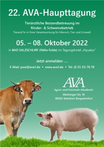 AVA-Haupttagung  für Tierärzte in Bad Salzschlirf (Fulda)