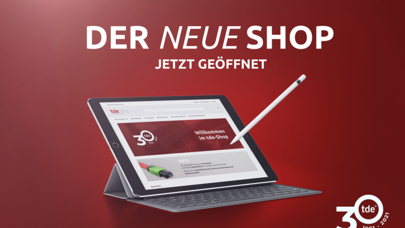 Netzwerkspezialist tde gestaltet Online-Shop noch benutzerfreundlicher