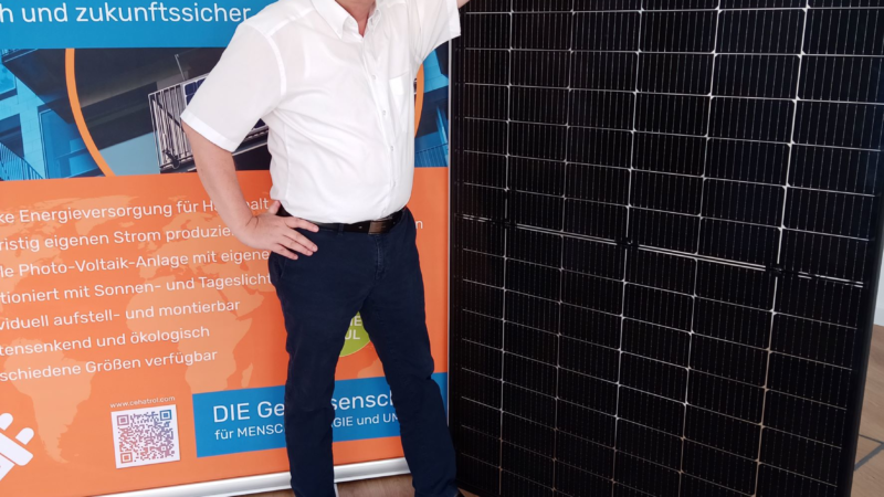 Frank Knauer, Photovoltaik Botschafter CEHATROL® Technology eG