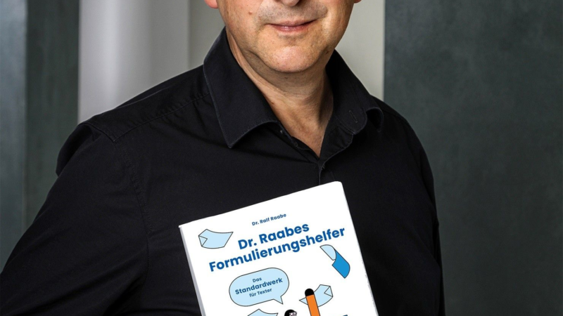 Neuveröffentlichung: Dr. Raabes Formulierungshelfer