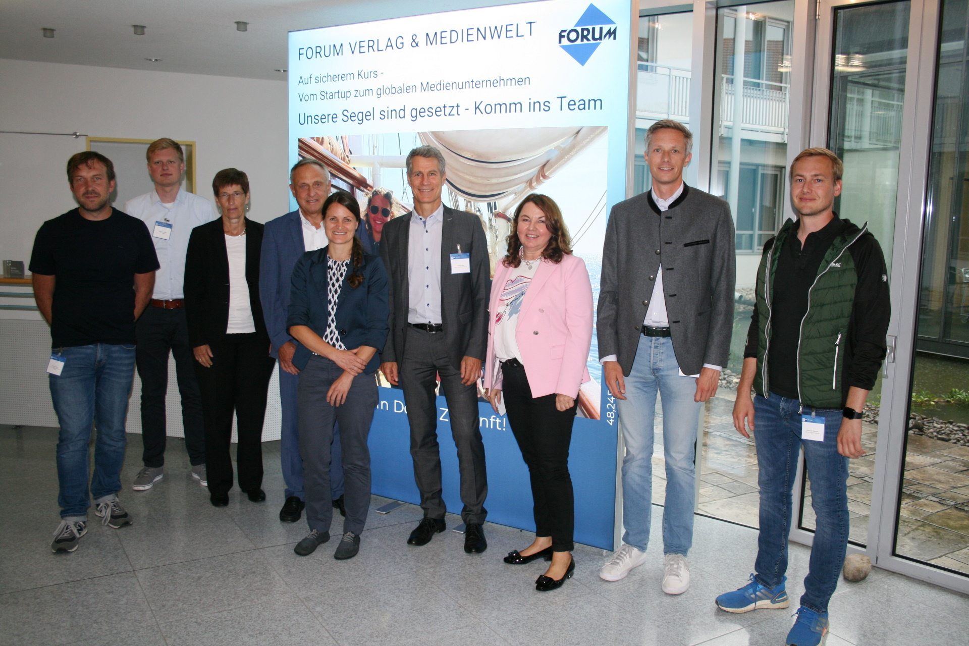 Blick hinter die Kulissen eines Medienunternehmens