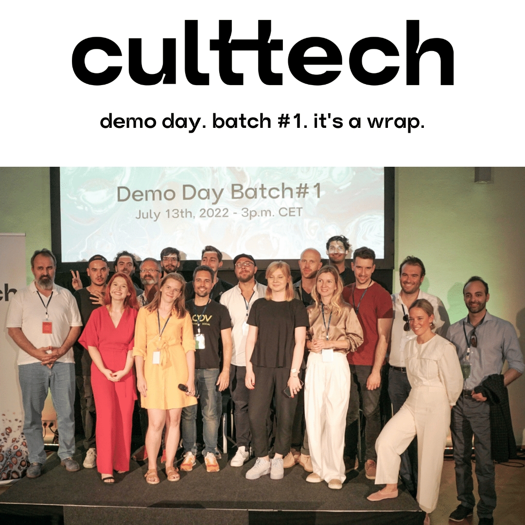 CultTech Demo Day was a huge success!