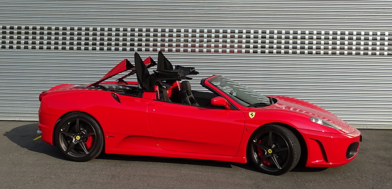 SmartTOP Verdeckmodul für Ferrari 360 und F430 Spider dauerhaft im Preis reduziert