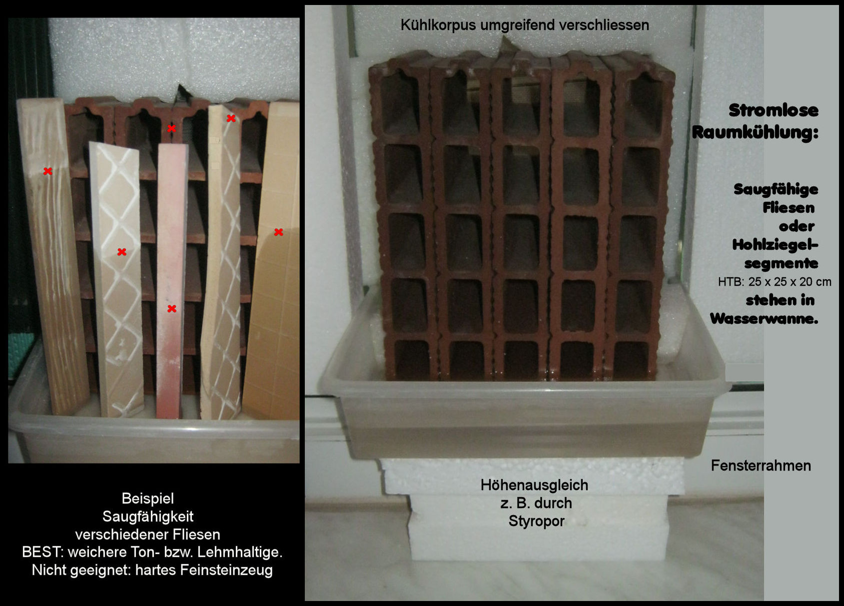 Kostenlose Raumkühlung. Room cooling free of charge!