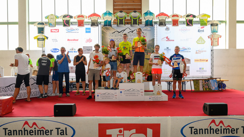 Julia Sappl fährt auf 7. Platz beim Rad-Marathon Tannheimer Tal