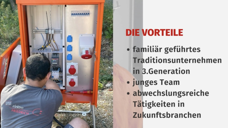 Immer unter Spannung? Elektriker/Elektroniker Jobs bei Elektro Friedrich – Heusenstamm Offenbach Langen Dreieich Rodgau