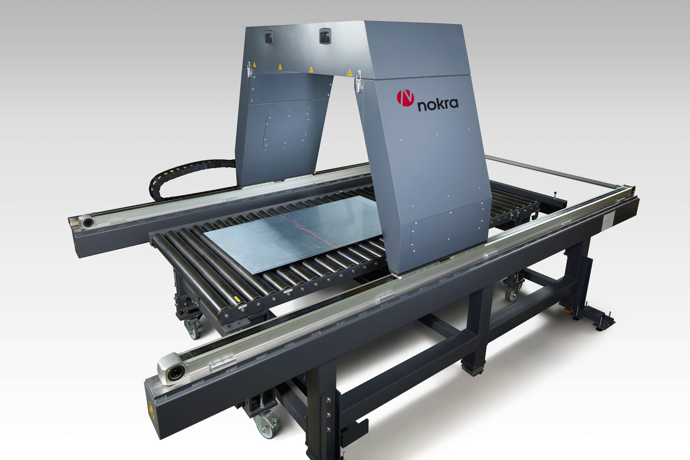 Inline flatness and contour measurement of sheets for the first time with just one system