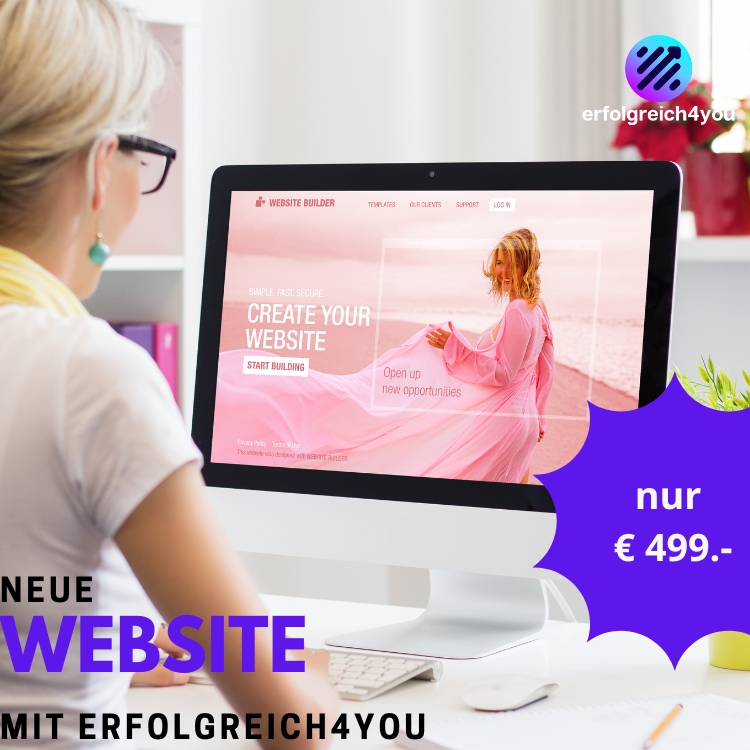 Perfekt für kleine Unternehmen neue Webseite um 499 Euro