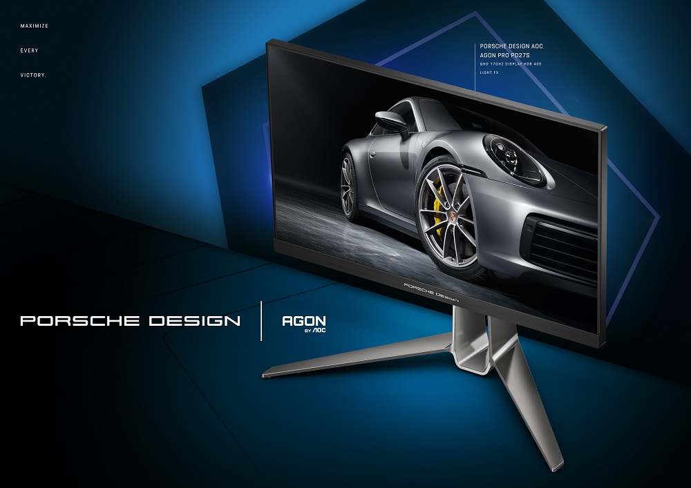 Porsche Design und AGON by AOC stellen Gaming-Monitor PD27S vor