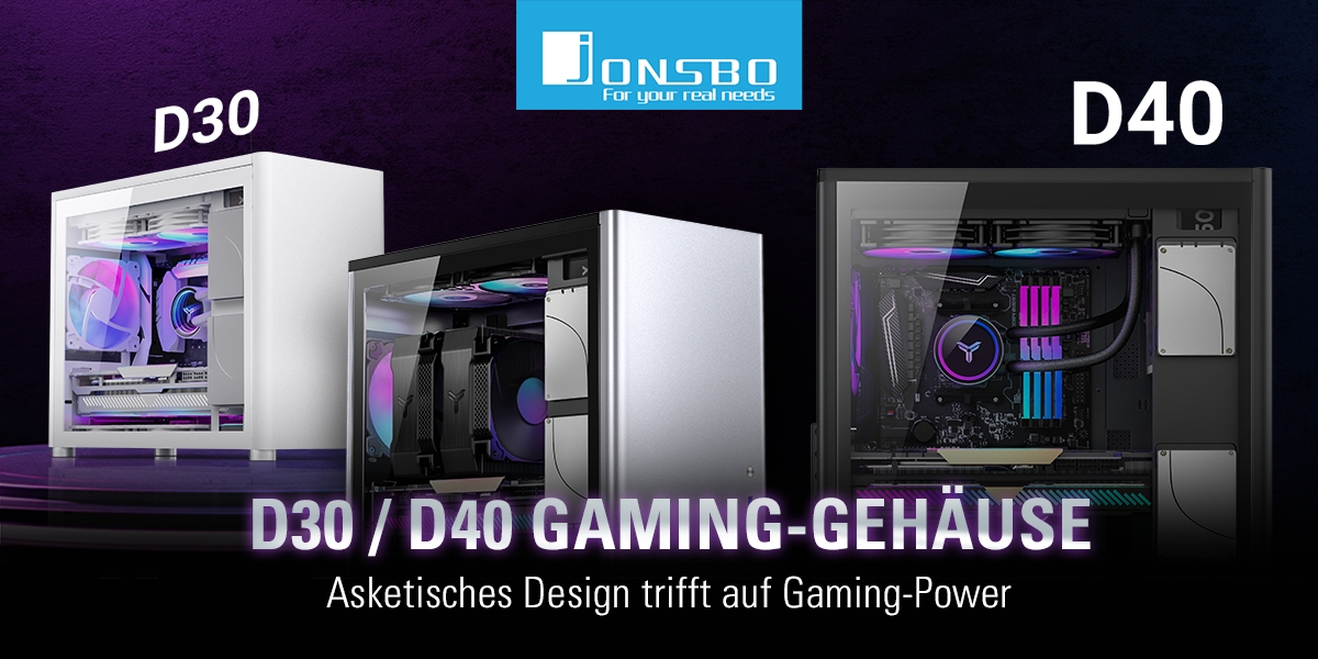 Jonsbo D30/D40 – Edles Design und Innovatives Layout