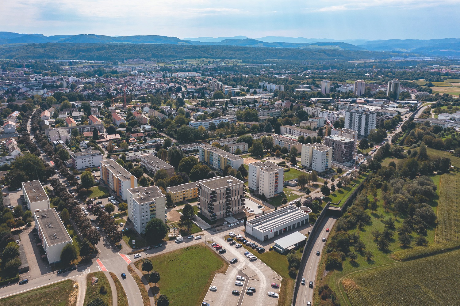 Wegweisende Kooperation zwischen städtischer Wohnungsbaugesellschaft mbH Rheinfelden und Stadtwerke Rheinfelden