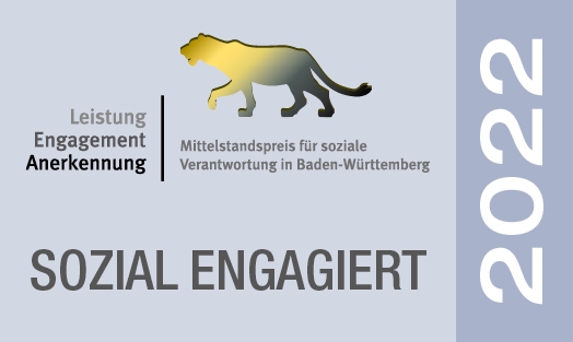 Die Königherz GmbH erhält den Preis „Sozial engagiert 2022“!