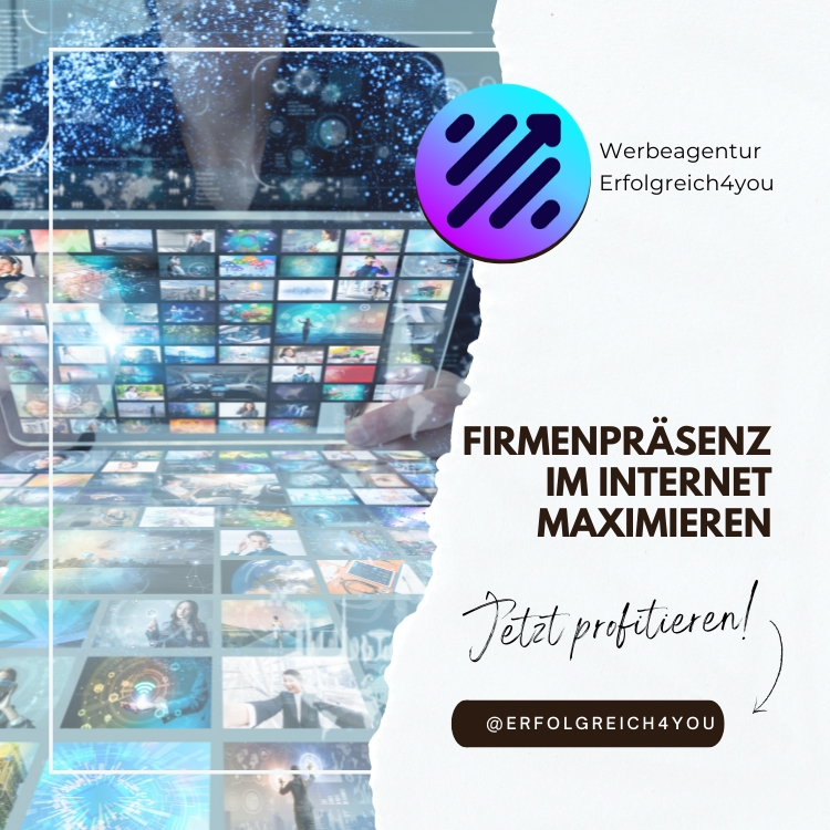 Werbeagentur Erfolgreich4you Firmenpräsenz im Internet