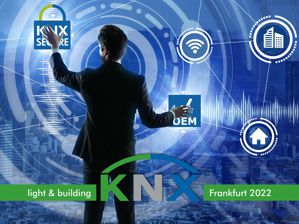 KNX developments and OEM devices at light + building