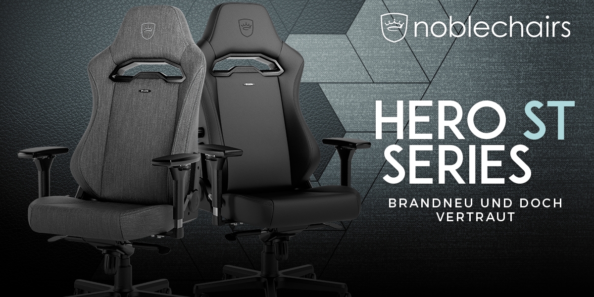 noblechairs HERO ST – Exzellenz neu erfunden