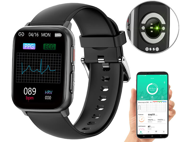 newgen medicals Fitness-Smartwatch SW-480