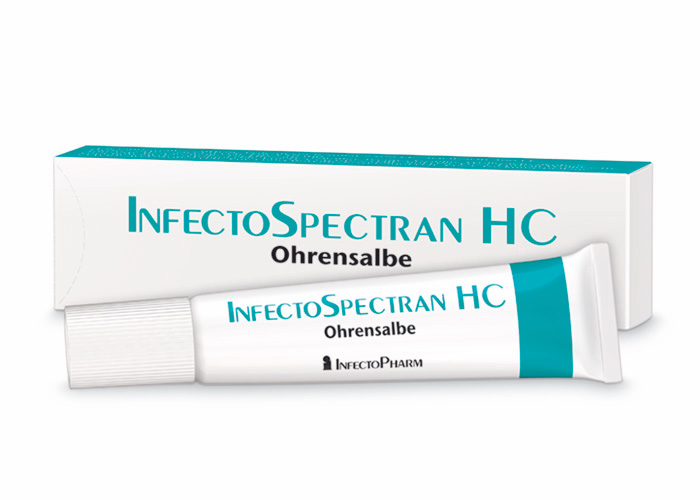 InfectoSpectran® HC Ohrensalbe wieder lieferbar