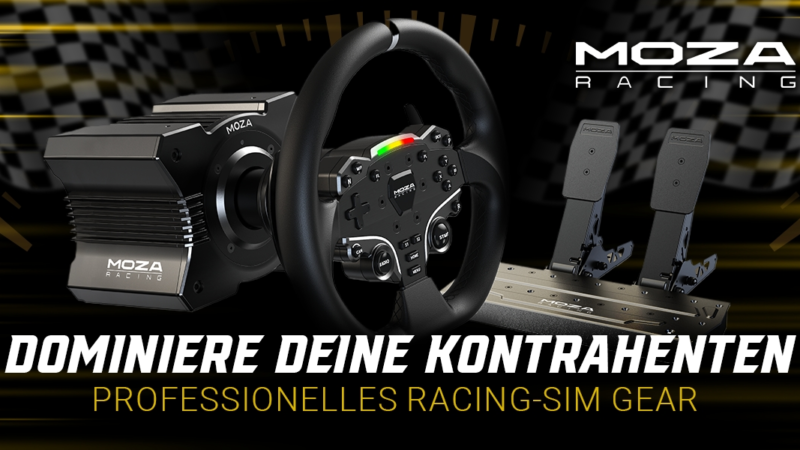 MOZA Racing – Professionelles Sim Racing bei Caseking