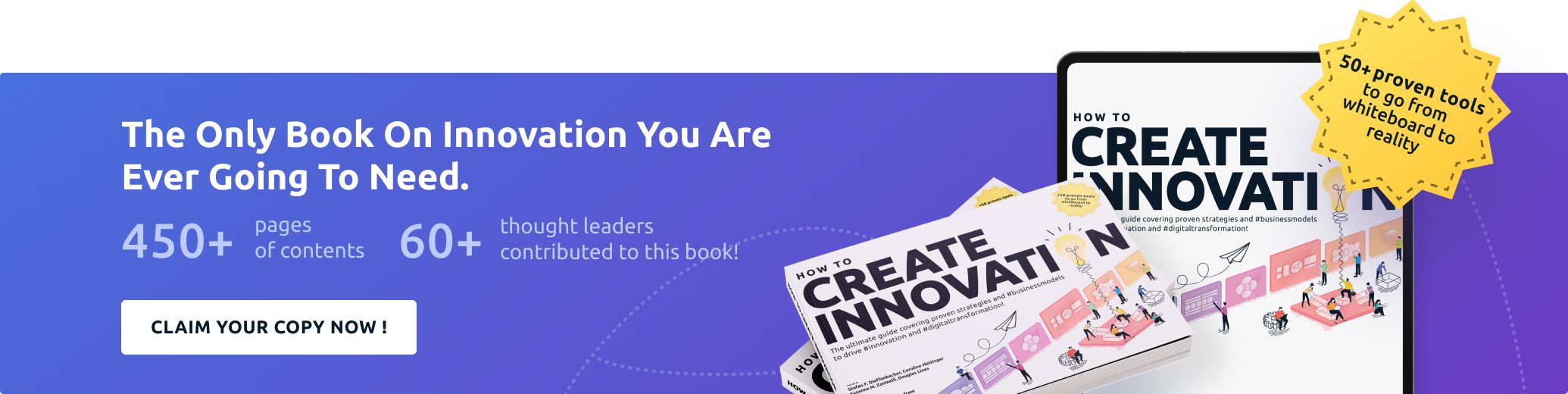 „How to Create Innovation“: Digital Leadership publishes the world“s largest library on innovation