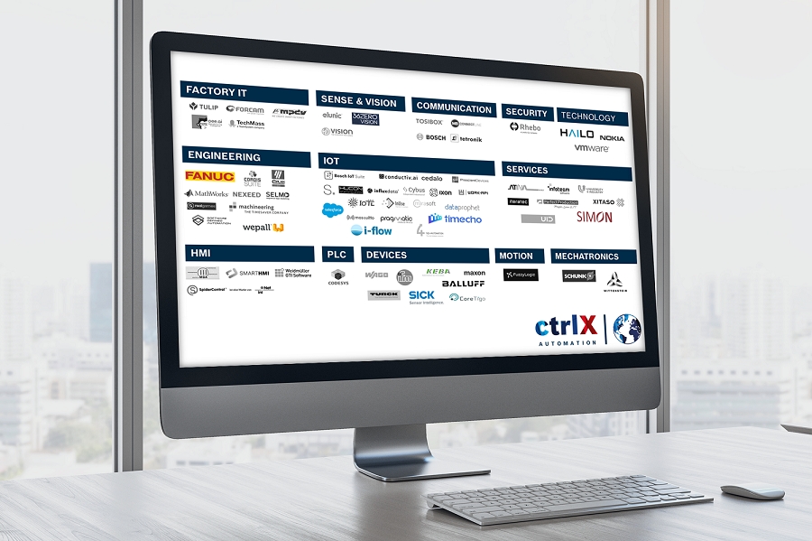 Gemeinsam für die moderne Automatisierung: Salesforce und SICK treten ctrlX World von Bosch Rexroth bei