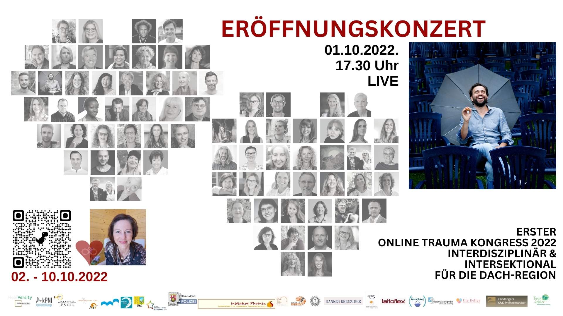 Grösster Online Trauma Kongress für DACH-Region 02.10.-10.10.2022.