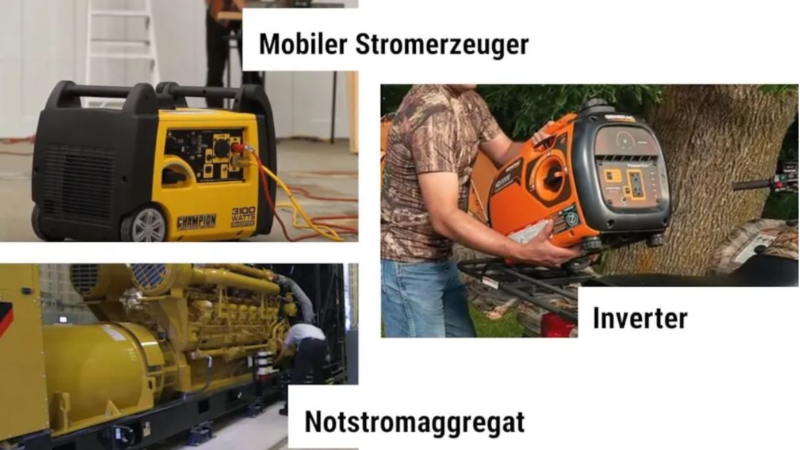Energie trotz Blackout: Mit dem eigenem Stromerzeuger!