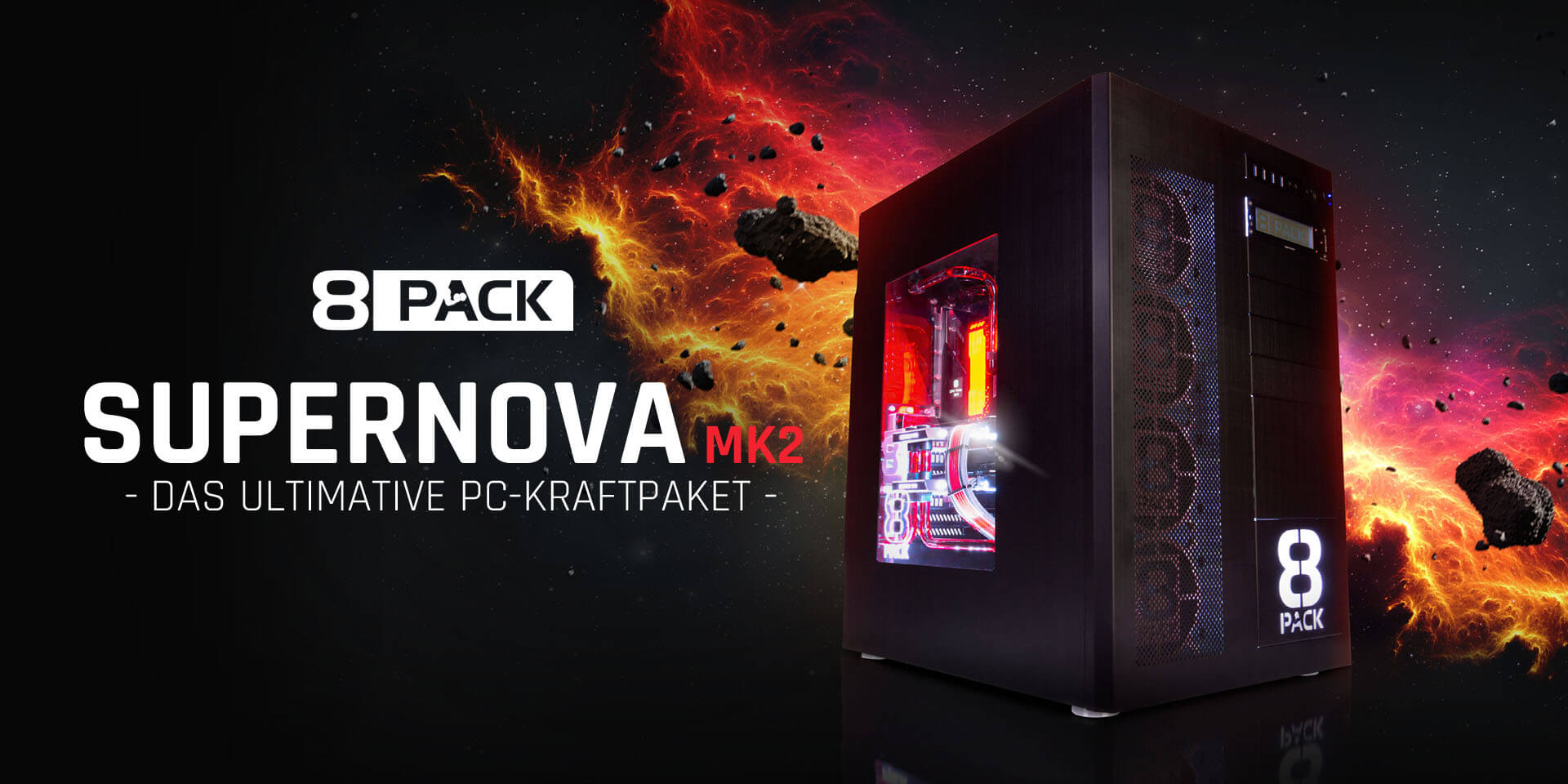 8Pack Supernova MK2 – Threadripper Pro komplett entfesselt