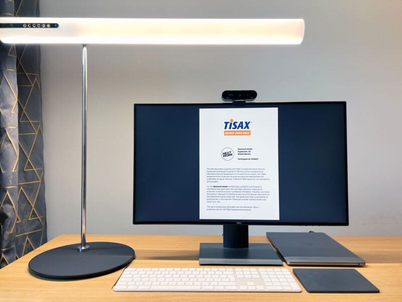 TiSAX Rezertifizierung bei Nextwork: „result available“