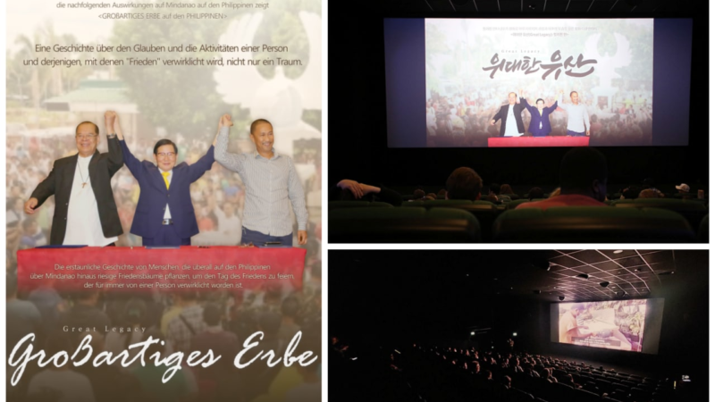 Dokumentarfilm über die internationale Zusammenarbeit für den Frieden in Mindanao auf den Philippinen