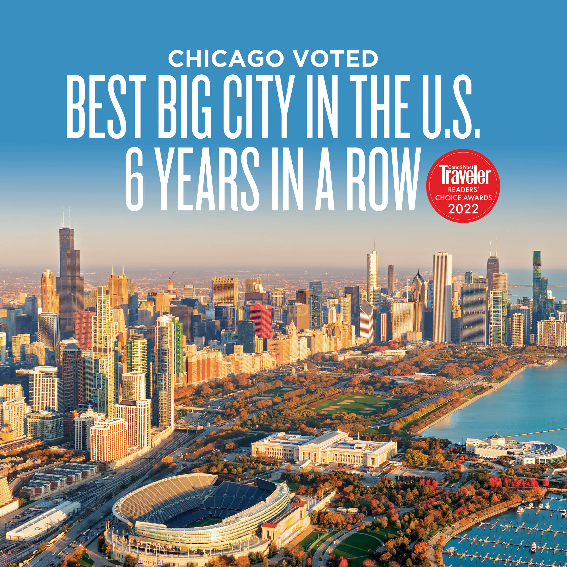 Chicago zur besten Großstadt in den USA gewählt!