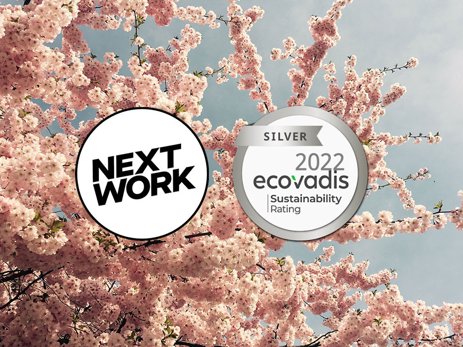 EcoVadis Sustainability Rating: Nextwork unter den besten 10 %