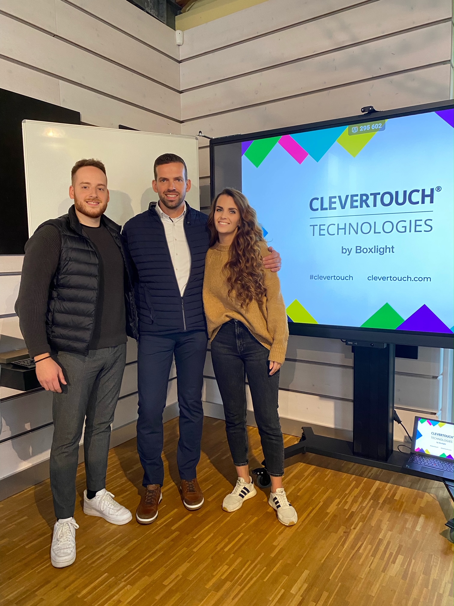 Zuwachs für Team Clevertouch