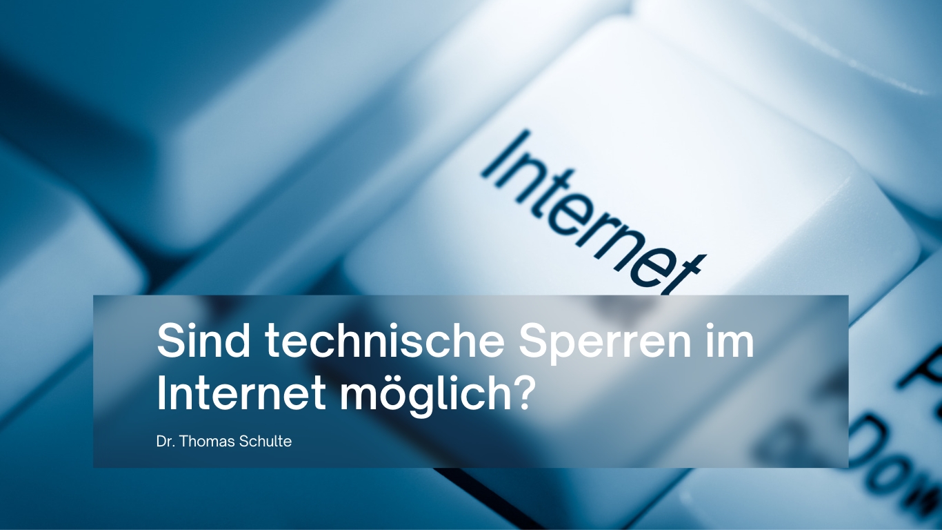 Reputationsrecht – technische Sperren im Internet möglich?